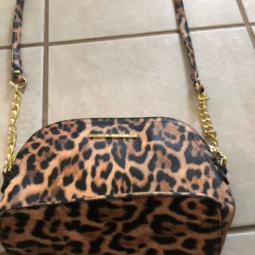 Animal print purse